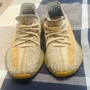 Yeezy Kids Sneakers in Gray and Yellow